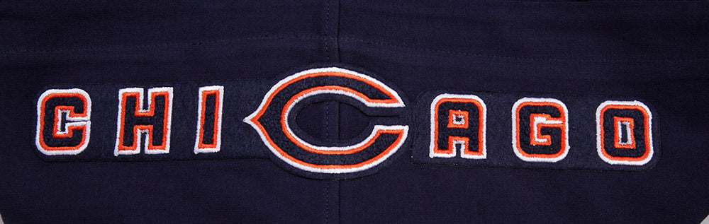 NFL CHICAGO BEARS CLASSIC CHENILLE CHANDAIL À CAPUCHON POUR HOMME (MARINE MINUIT)