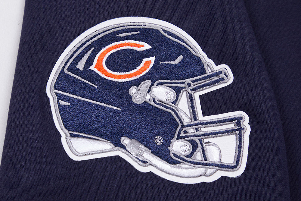 NFL CHICAGO BEARS CLASSIC CHENILLE CHANDAIL À CAPUCHON POUR HOMME (MARINE MINUIT)