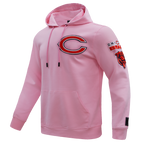 NFL CHICAGO BEARS CLASSIC CHENILLE CHANDAIL À CAPUCHON POUR HOMME (ROSE)