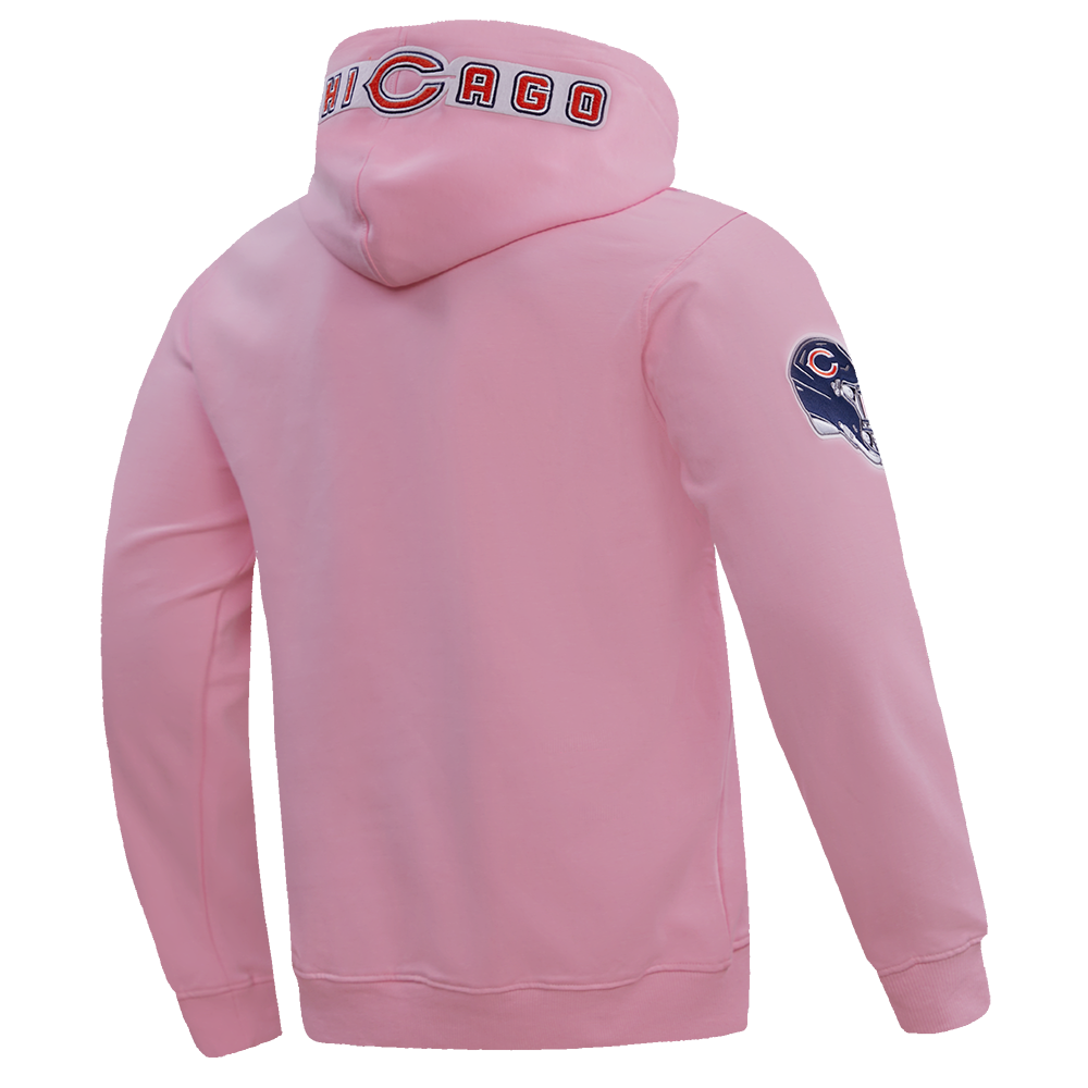 NFL CHICAGO BEARS CLASSIC CHENILLE CHANDAIL À CAPUCHON POUR HOMME (ROSE)