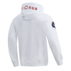 NFL CHICAGO BEARS CLASSIC CHENILLE MEN'S PULLOVER HOODIE (WHITE)
