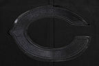 NFL CHICAGO BEARS TRIPLE BLACK MEN'S PULLOVER HOODIE (TRIPLE BLACK)