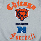 NFL CHICAGO BEARS OLD ENGLISH CHANDAIL À COL ROND EN MOLLETON POUR HOMME (GRIS CHINÉ)