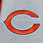 NFL CHICAGO BEARS OLD ENGLISH CHANDAIL À COL ROND EN MOLLETON POUR HOMME (GRIS CHINÉ)