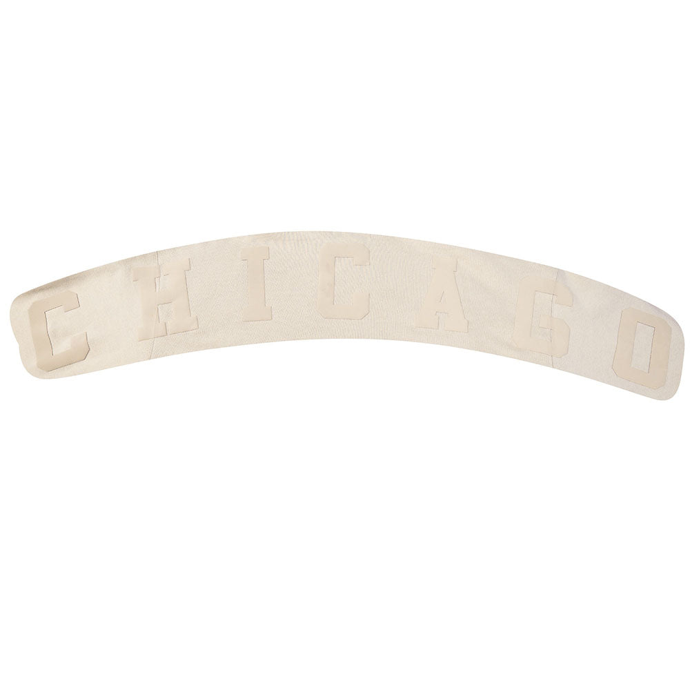 NFL CHICAGO BEARS WINGSPAN CHANDAIL À CAPUCHON EN MOLLETON À ÉPAULES TOMBANTES POUR HOMME (TAUPE)