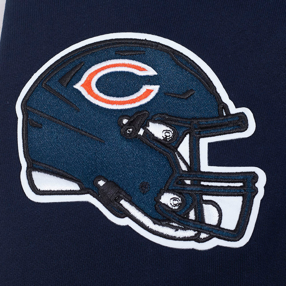 NFL CHICAGO BEARS SOUVENIR CHANDAIL À CAPUCHON EN MOLLETON POUR HOMME (MARINE MINUIT)