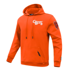 NFL CHICAGO BEARS SOUVENIR MEN'S FLEECE PULLOVER HOODIE (ORANGE)