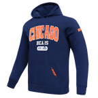 NFL CHICAGO BEARS CITY ARCH CHANDAIL À CAPUCHON EN MOLLETON POUR HOMME (MARINE MINUIT)