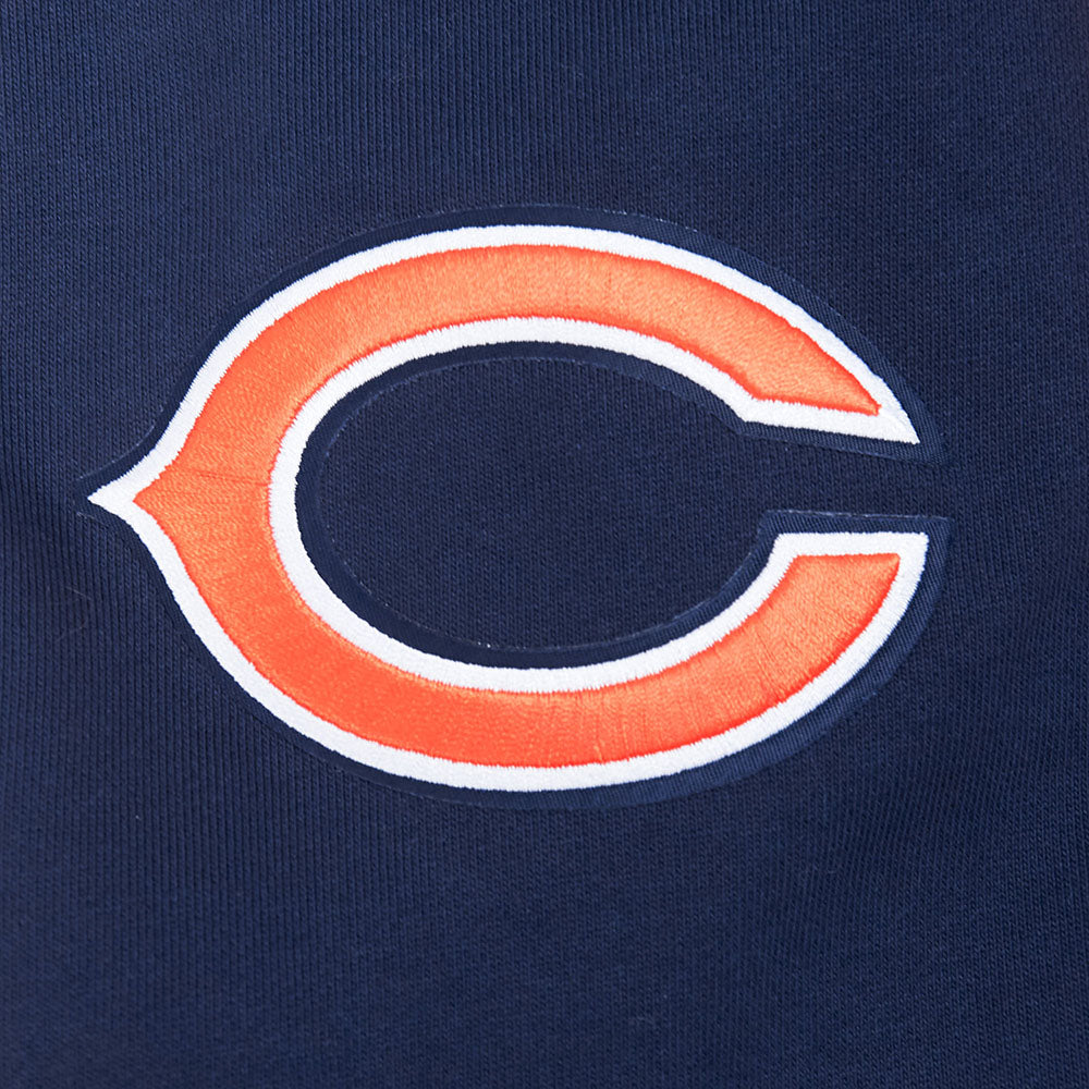 NFL CHICAGO BEARS CITY ARCH CHANDAIL À CAPUCHON EN MOLLETON POUR HOMME (MARINE MINUIT)