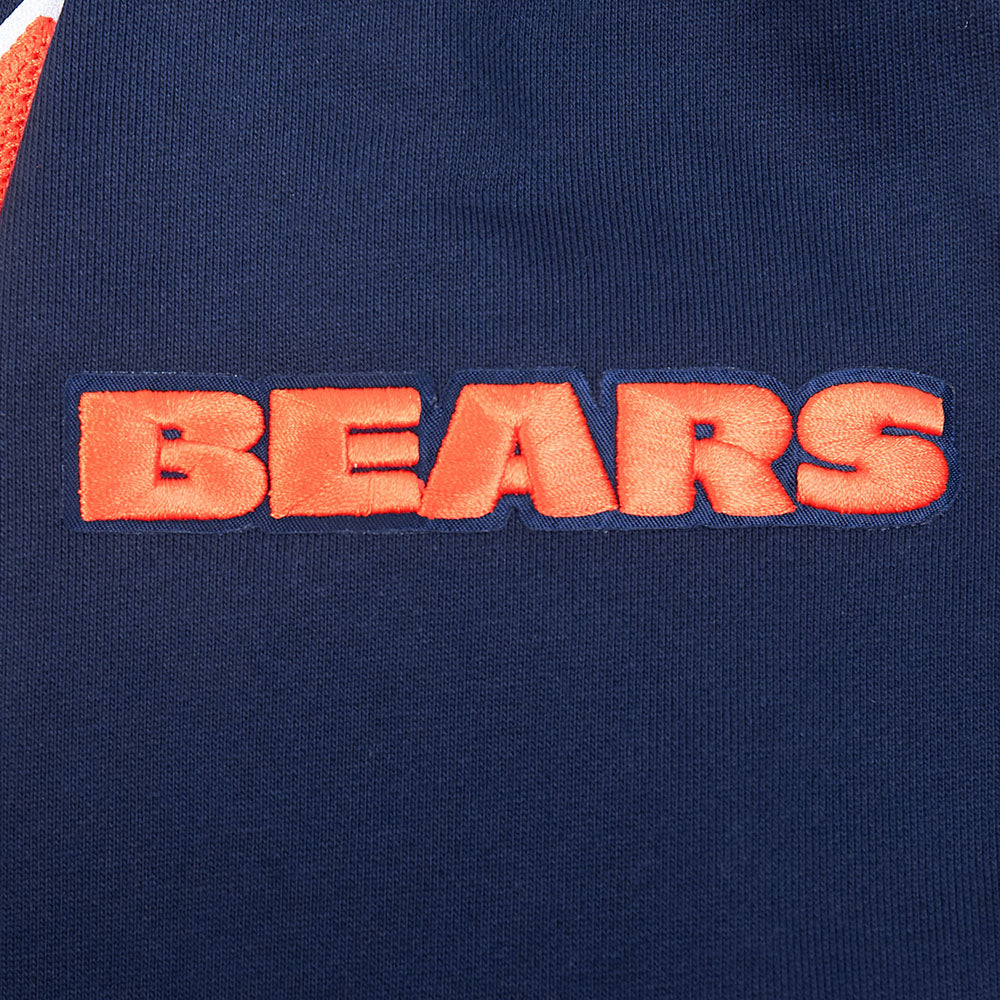 NFL CHICAGO BEARS CITY ARCH CHANDAIL À CAPUCHON EN MOLLETON POUR HOMME (MARINE MINUIT)