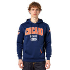 NFL CHICAGO BEARS CITY ARCH CHANDAIL À CAPUCHON EN MOLLETON POUR HOMME (MARINE MINUIT)
