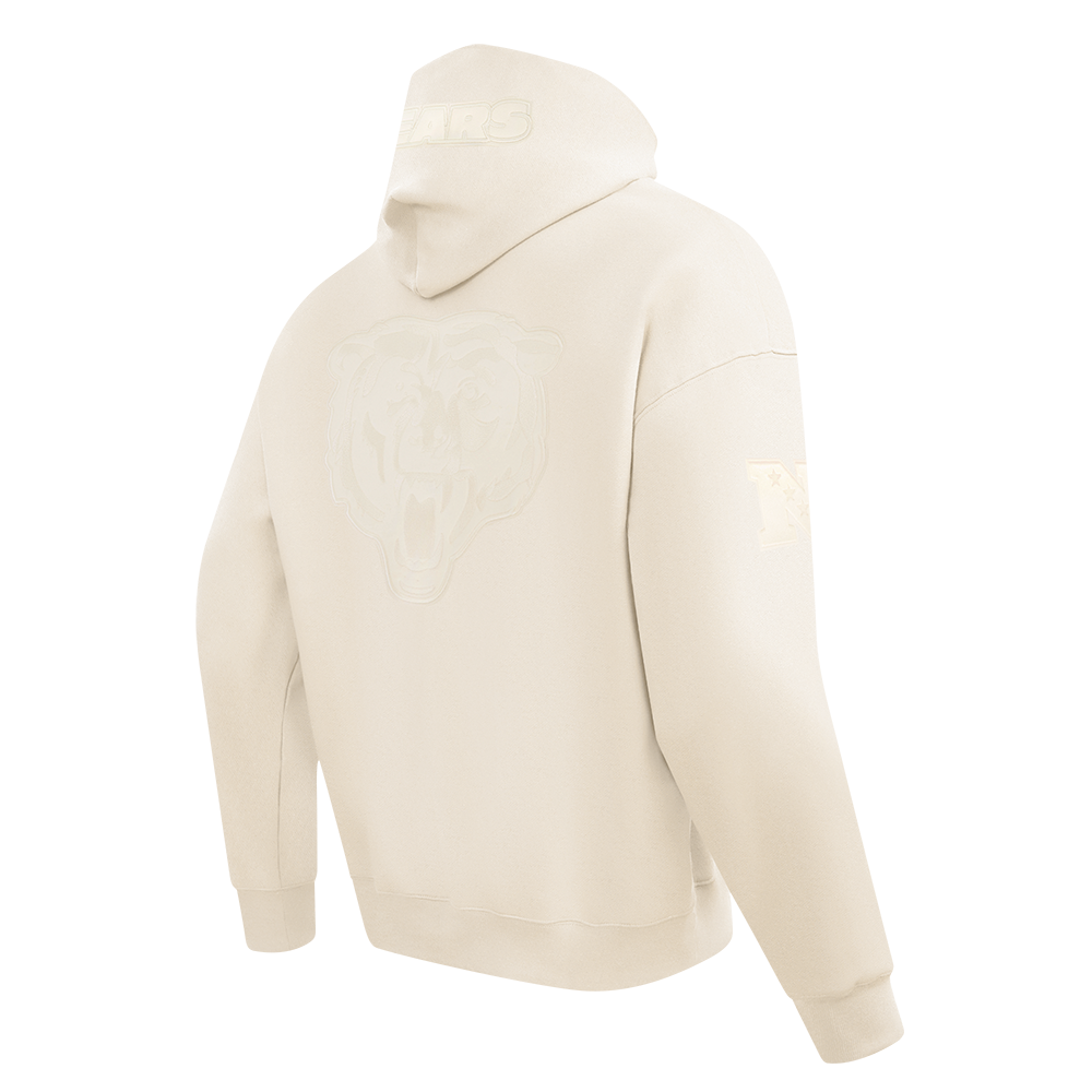 NFL CHICAGO BEARS CALEB WILLIAMS #18 NEUTRAL DROP SHOULDER FLC POUR HOMME (COQUILLE D'ŒUF)