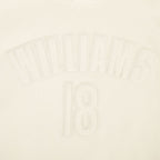 NFL CHICAGO BEARS CALEB WILLIAMS #18 NEUTRAL DROP SHOULDER FLC POUR HOMME (COQUILLE D'ŒUF)
