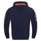 NFL CHICAGO BEARS CALEB WILLIAMS #18 CLASSIC PNN MEN'S DK PO HOODIE (MIDNIGHT NAVY)