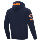NFL CHICAGO BEARS CALEB WILLIAMS #18 CLASSIC PNN MEN'S DK PO HOODIE (MIDNIGHT NAVY)