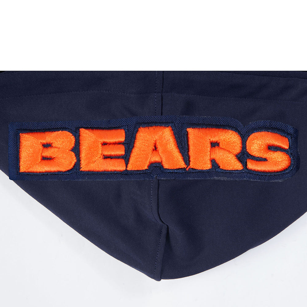 NFL CHICAGO BEARS CALEB WILLIAMS #18 CLASSIC PNN MEN'S DK PO HOODIE (MIDNIGHT NAVY)