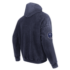 NFL CHICAGO BEARS FIRST TEAM MEN'S PULL OVER HOODIE (WASHED MIDNIGHT NAVY)
