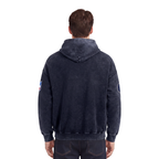 NFL CHICAGO BEARS FIRST TEAM MEN'S PULL OVER HOODIE (WASHED MIDNIGHT NAVY)