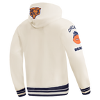 NFL CHICAGO BEARS RETRO CLASSICS CHANDAIL À CAPUCHON POUR HOMME (COQUILLE D'ŒUF/MARINE MINUIT)