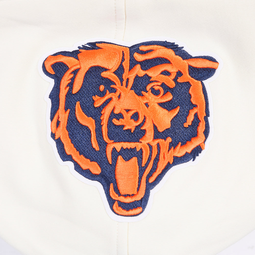 NFL CHICAGO BEARS RETRO CLASSICS CHANDAIL À CAPUCHON POUR HOMME (COQUILLE D'ŒUF/MARINE MINUIT)