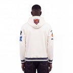 NFL CHICAGO BEARS RETRO CLASSICS CHANDAIL À CAPUCHON POUR HOMME (COQUILLE D'ŒUF/MARINE MINUIT)