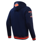 NFL CHICAGO BEARS RETRO CLASSIC MEN'S PULLOVER HOODIE (MIDNIGHT NAVY/ORANGE/MIDNIGHT NAVY)