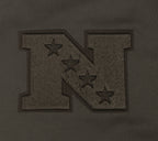 NFL CHICAGO BEARS NEUTRAL CHANDAIL À CAPUCHON À ÉPAULES TOMBANTES POUR HOMME (TAUPE FONCÉ)