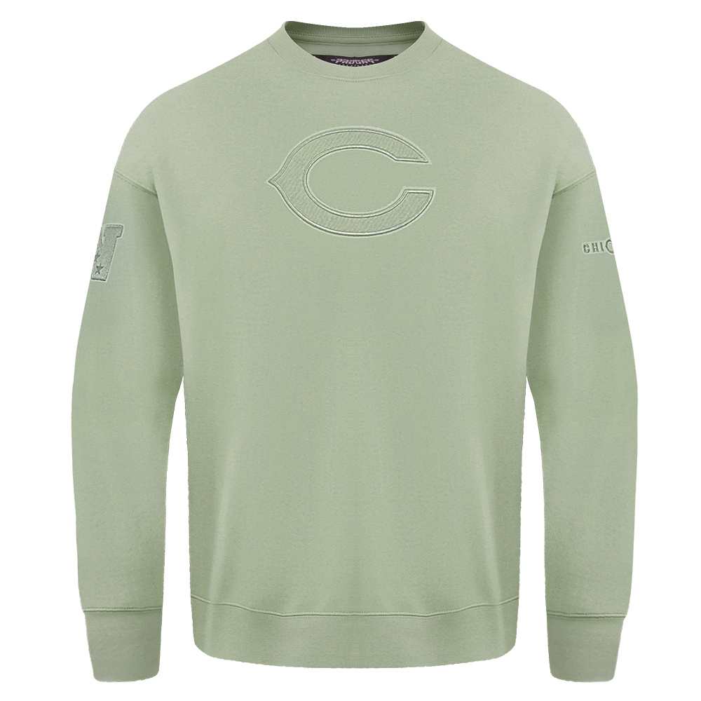 NFL CHICAGO BEARS NEUTRAL DROP SHOULDER MEN'S CREWNECK (MOSS)