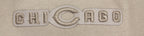 NFL CHICAGO BEARS NEUTRAL CHANDAIL À COL ROND EN MOLLETON À ÉPAULES TOMBANTES (TAUPE)