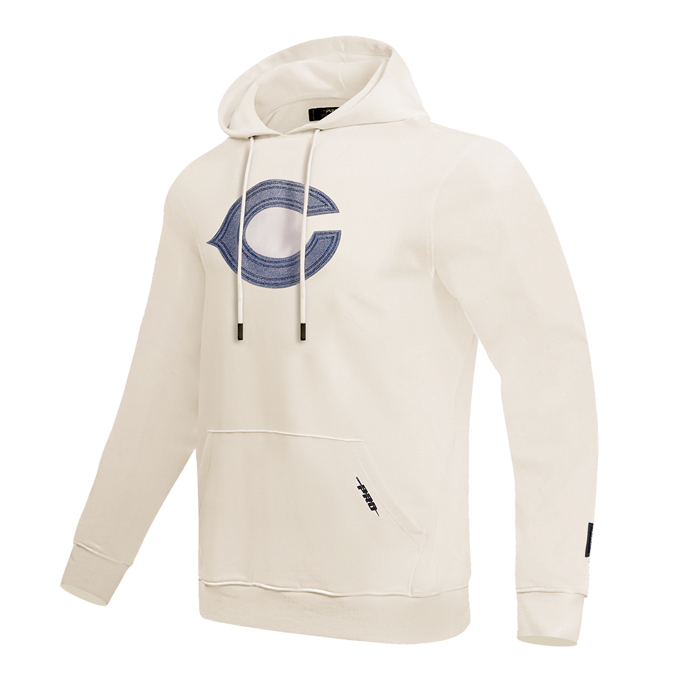 NFL CHICAGO BEARS VARSITY BLUES MEN'S PULLOVER HOODIE (LINEN)