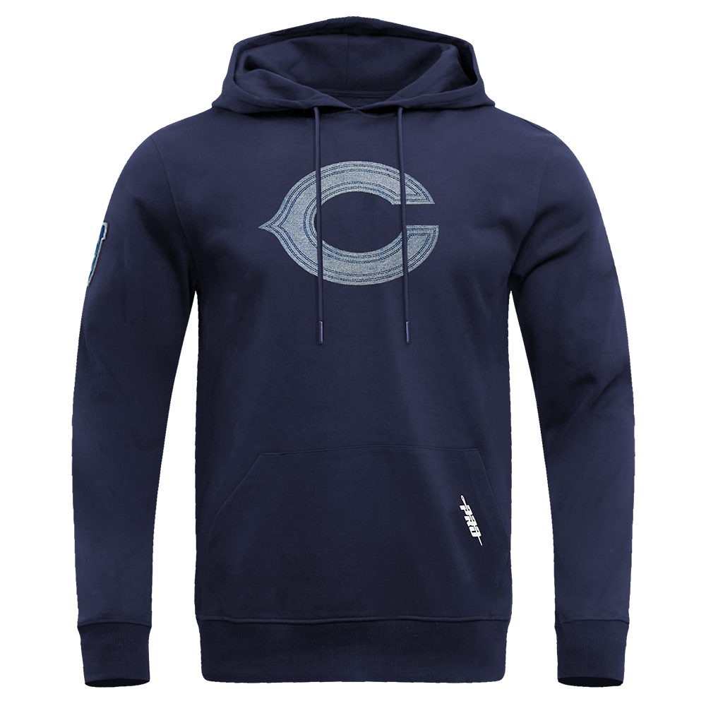 NFL CHICAGO BEARS VARSITY BLUES CHANDAIL À CAPUCHON POUR HOMME (MARINE MINUIT)