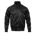 NFL CHICAGO BEARS TRIPLE BLACK BLOUSON EN SATIN POUR HOMME (TRIPLE NOIR HOMME)