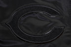 NFL CHICAGO BEARS TRIPLE BLACK BLOUSON EN SATIN POUR HOMME (TRIPLE NOIR HOMME)
