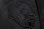 NFL CHICAGO BEARS TRIPLE BLACK BLOUSON EN SATIN POUR HOMME (TRIPLE NOIR HOMME)