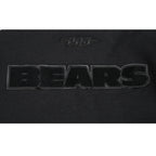 NFL CHICAGO BEARS TRIPLE BLACK MEN'S COAT (JET BLACK)
