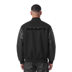 NFL CHICAGO BEARS TRIPLE BLACK MEN'S COAT (JET BLACK)