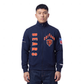 NFL CHICAGO BEARS ON TOP MEN'S TRACK JACKET (MIDNIGHT NAVY)