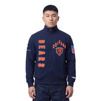 NFL CHICAGO BEARS ON TOP MEN'S TRACK JACKET (MIDNIGHT NAVY)
