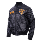 NFL CHICAGO BEARS PRO PREMIUM MEN'S COAT (BLACK)