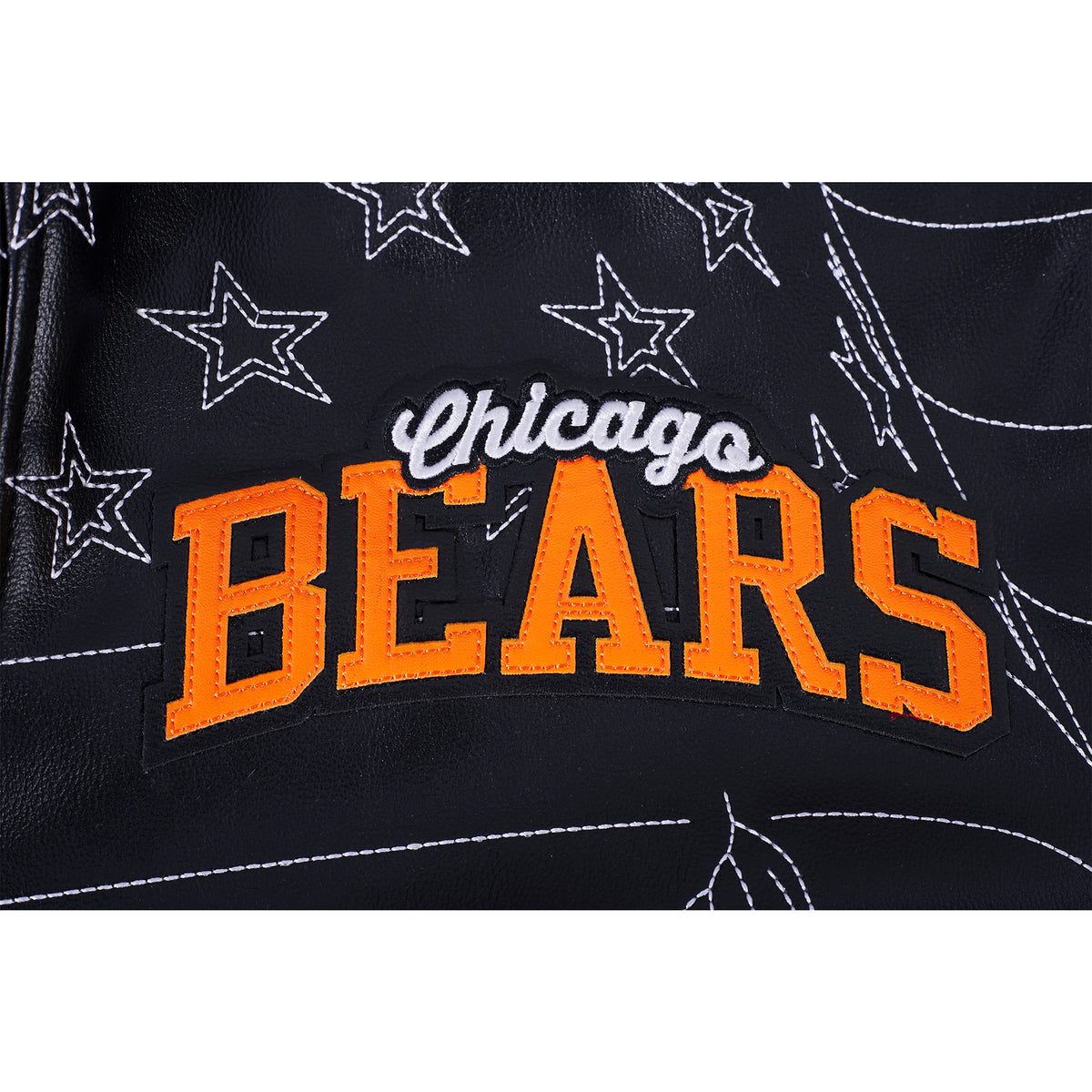 NFL CHICAGO BEARS PRO PREMIUM MEN'S COAT (BLACK)