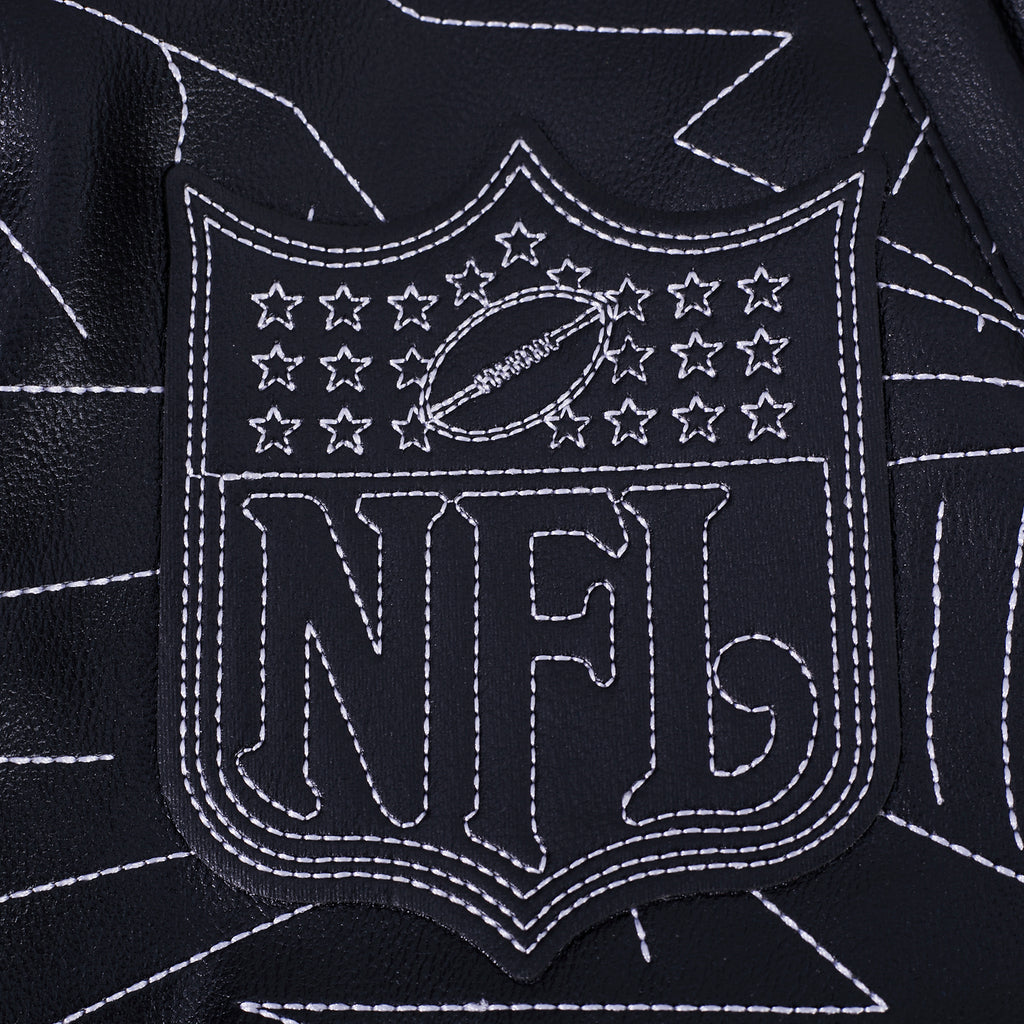 NFL CHICAGO BEARS PRO PREMIUM MEN'S COAT (BLACK)