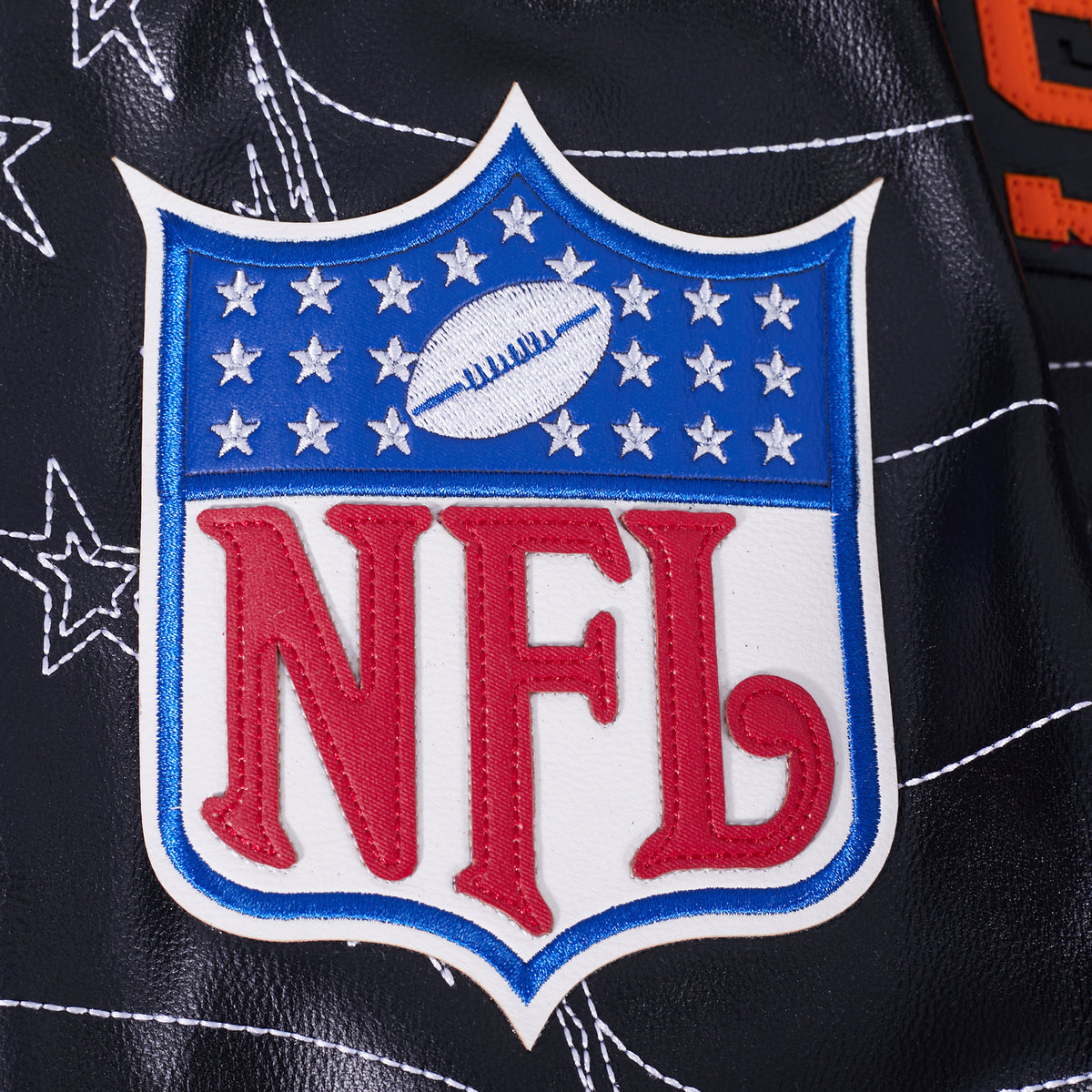 NFL CHICAGO BEARS PRO PREMIUM MEN'S COAT (BLACK)