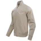 NFL CHICAGO BEARS NEUTRAL MEN'S  TWILL JACKET (TAUPE)