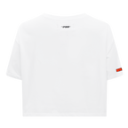 NFL CHICAGO BEARS SCRIPT TAIL T-SHIRT EN JERSEY SIMPLE À COUPE CARRÉE POUR FEMME (BLANC)