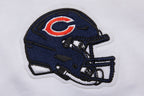 NFL CHICAGO BEARS CLASSIC T-SHIRT AJUSTÉ EN JERSEY SIMPLE (BLANC)