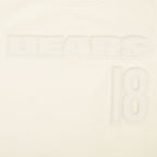 NFL CHICAGO BEARS CALEB WILLIAMS #18 NEUTRAL T-SHIRT EN JERSEY SIMPLE À COUPE CARRÉE POUR FEMME (COQUILLE D'ŒUF)