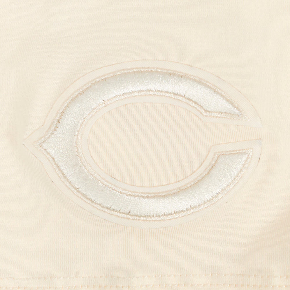 NFL CHICAGO BEARS NEUTRAL T-SHIRT À COUPE CARRÉE POUR FEMME (COQUILLE D'ŒUF)