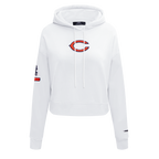 NFL CHICAGO BEARS CLASSIC CHANDAIL À CAPUCHON COURT EN MOLLETON (BLANC)