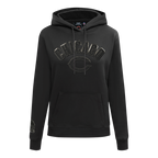 NFL CHICAGO BEARS TRIPLE BLACK CHANDAIL À CAPUCHON EN MOLLETON POUR FEMME (TRIPLE NOIR FEMME)
