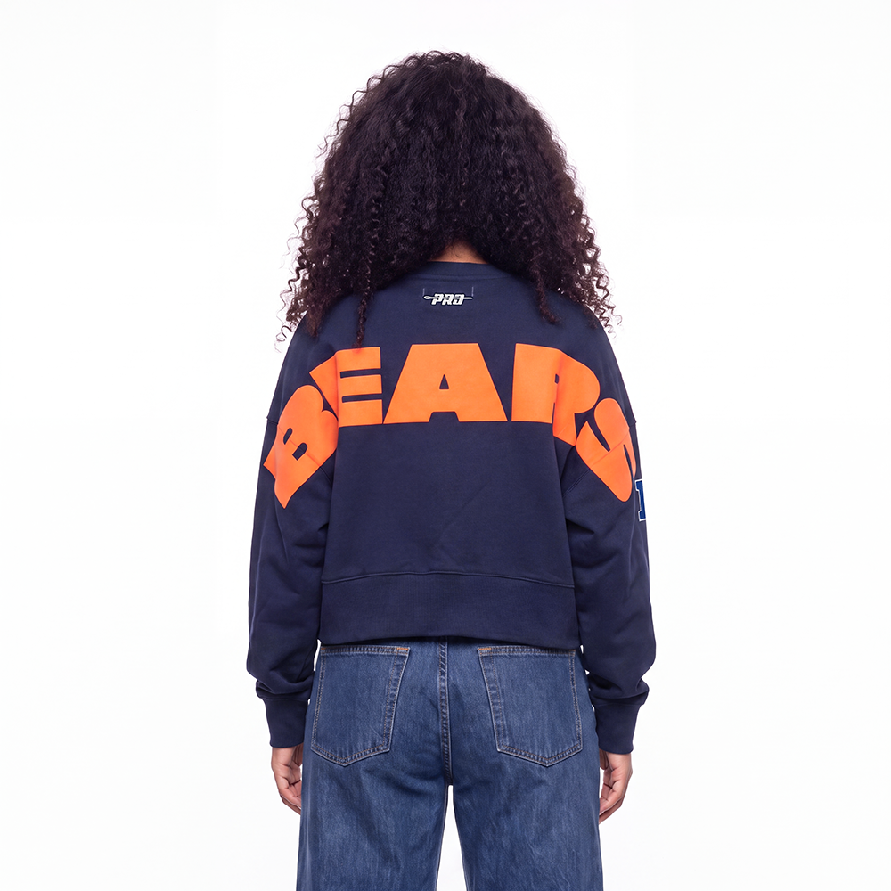 NFL CHICAGO BEARS PLAYBACK CHANDAIL OUATÉ POUR FEMME (MARINE MINUIT)